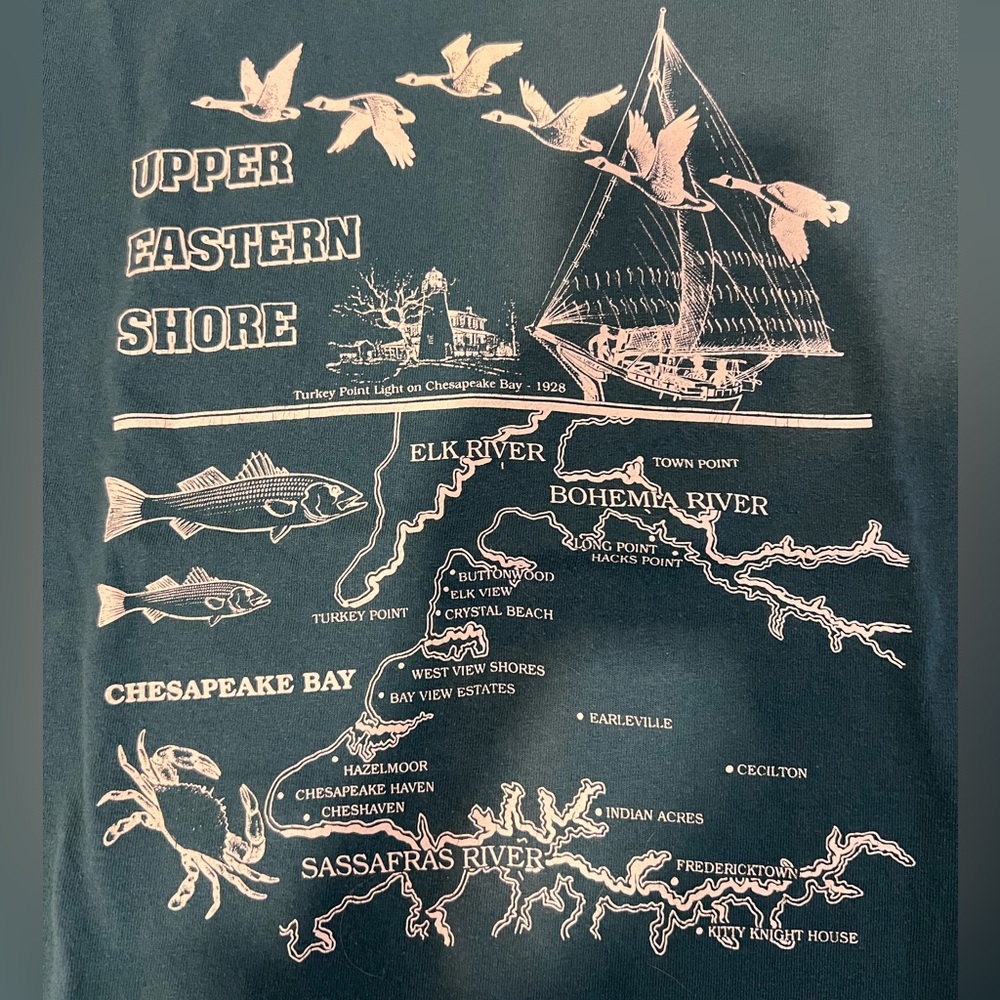 Single stitch Maryland shirt (Anvil tag)